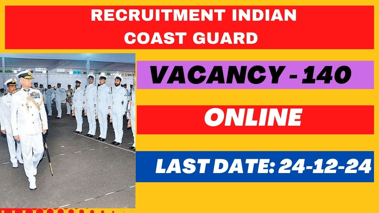 indian coast guard recruitment