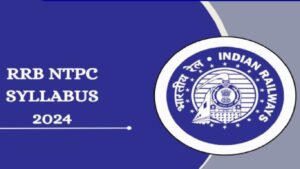 RRB NTPC Syllabus