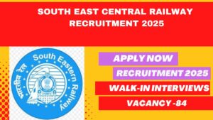 South East Central Railway Recruitment 2025
