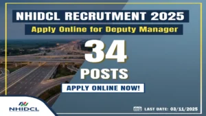 NHIDCL Recruitment 2025
